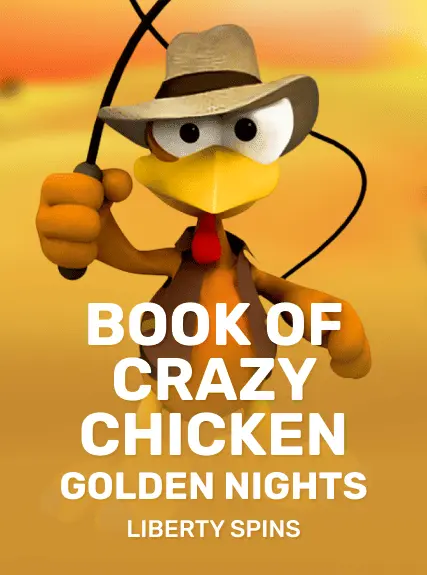 Book of Crazy Chicken Golden Nights game tile